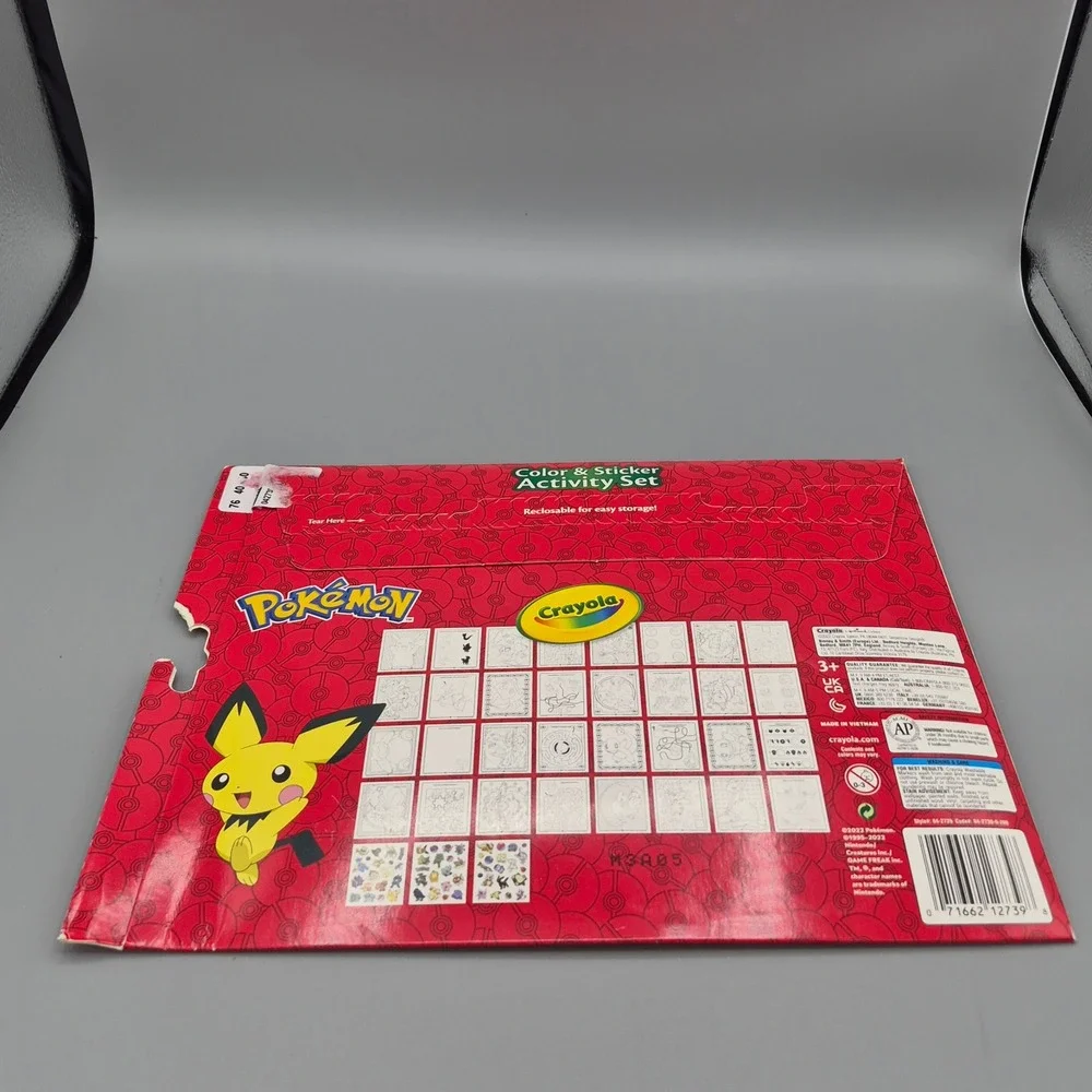 Crayola Pokemon Color & Sticker Activity Set 32 Pages 50 Stickers 5 Markers 2022